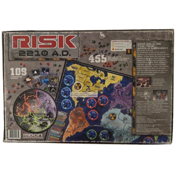 RISK 2210AD Board Game Avalon Hill 2001 Complete - Picture 4 of 9